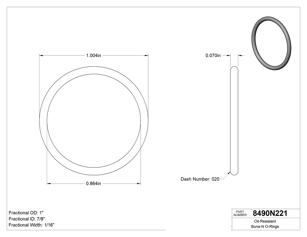Technical drawing - 8490N22